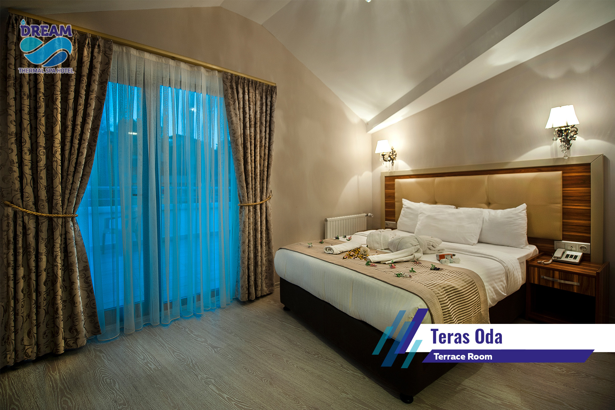 Zir Dream Termal Otel Teras Oda