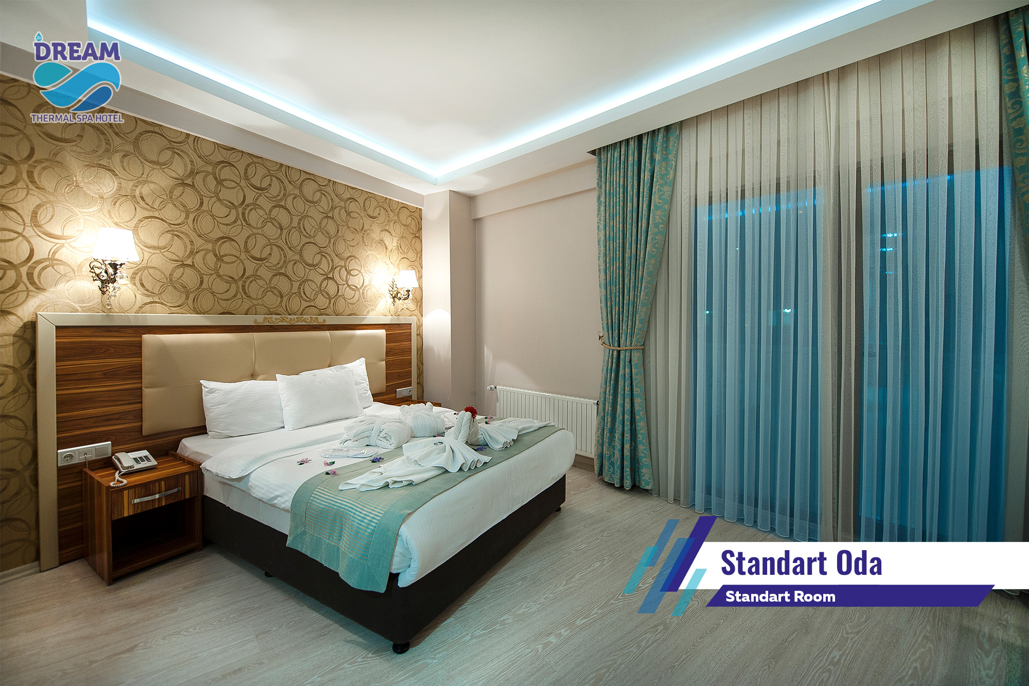 Zir Dream Termal Otel Standart Oda